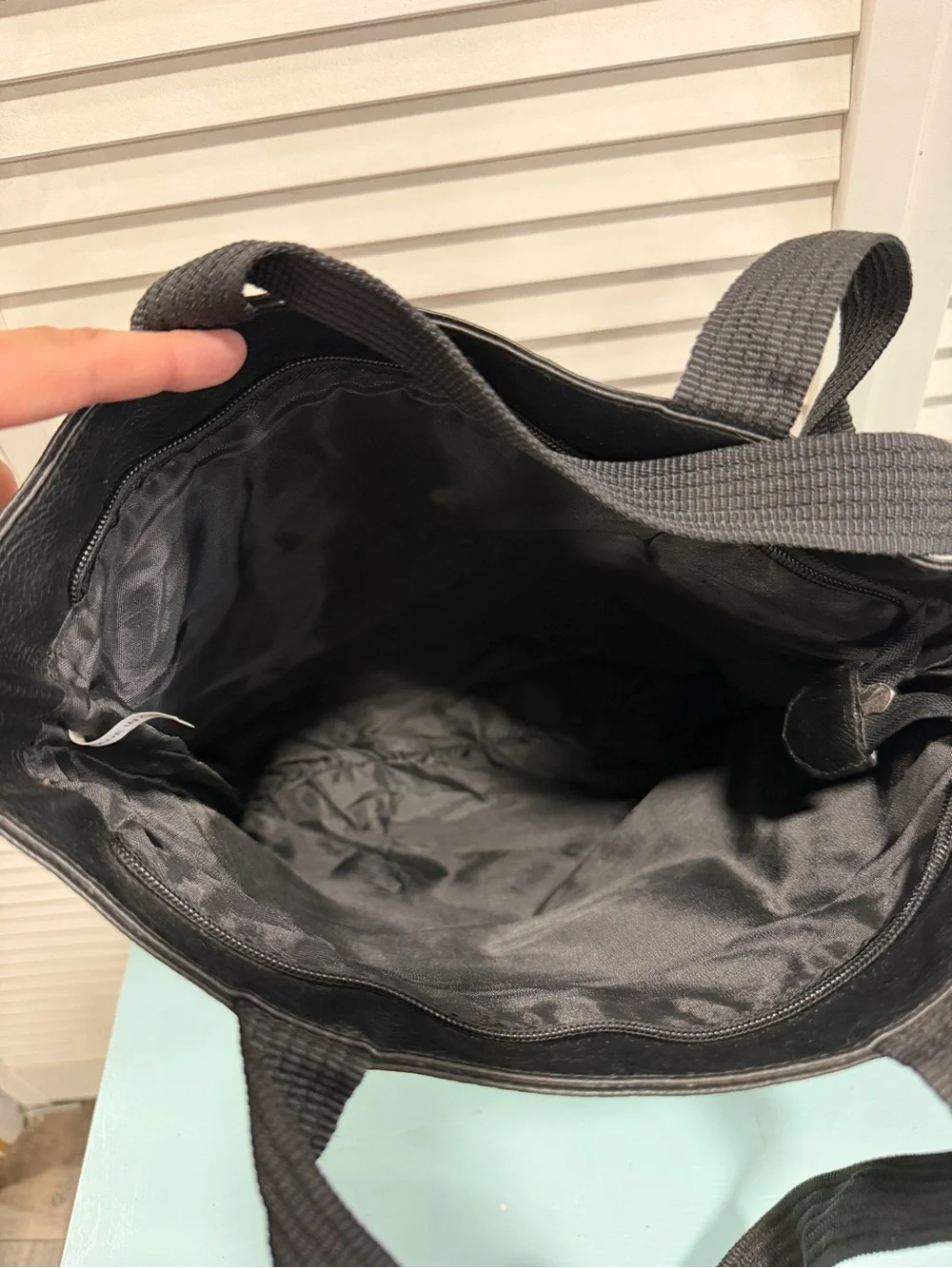 Kitten Tapestry Tote Bag with Black Trim